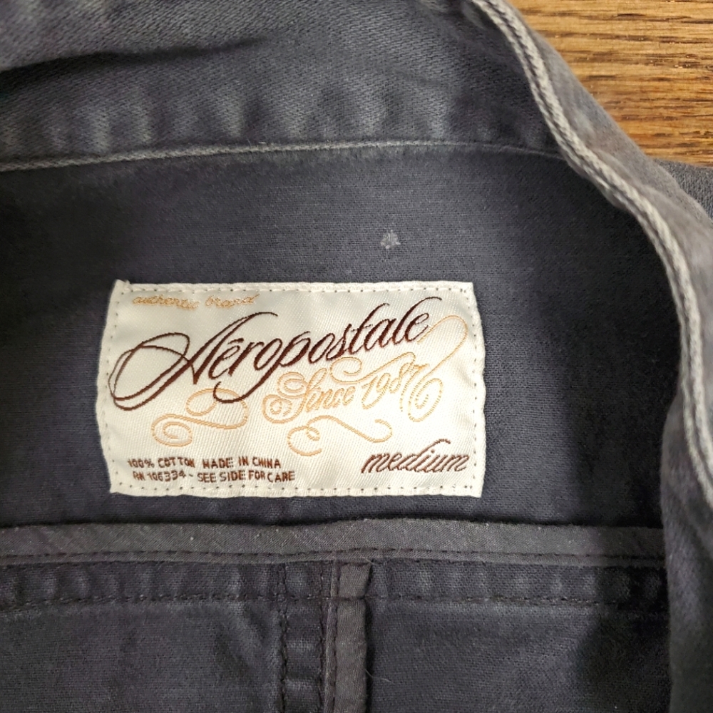 Aeropostale Charcoal Grey Jacket - Picture 6 of 6